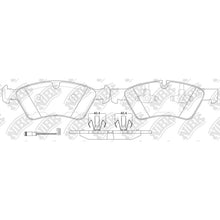 Load image into Gallery viewer, Front Brake Pads For Mercedes-Benz