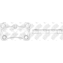 Load image into Gallery viewer, Rear Brake Pads For Audi Porsche Volkswagen