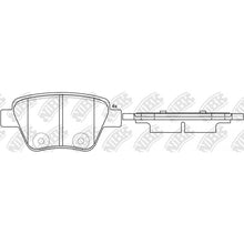 Load image into Gallery viewer, Rear Brake Pads For Audi Skoda Volkswagen