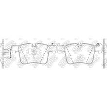 Load image into Gallery viewer, Front Brake Pads For BMW NIBK PN0558