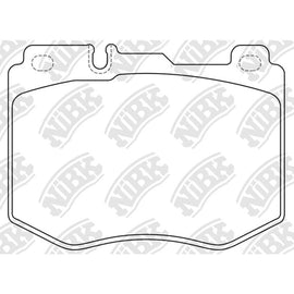 Front Brake Pads For Mercedes-Benz NIBK PN0585