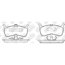 Front Brake Pads For Ford Fairmont