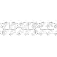 Load image into Gallery viewer, Front Brake Pads For Hyundai Kia