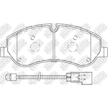 Load image into Gallery viewer, Front Brake Pads For Ford With Wire Sensor