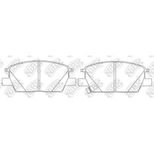 Load image into Gallery viewer, Front Brake Pads For Chevrolet GMC NIBK PN0674