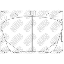 Load image into Gallery viewer, Front Brake Pads For Mercedes-Benz NIBK PN0695