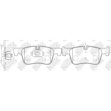 Load image into Gallery viewer, Front Brake Pads For BMW NIBK PN0736