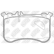 Load image into Gallery viewer, Front Brake Pads For Mercedes-Benz - NIBK PN0741
