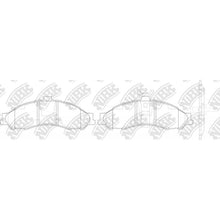 Load image into Gallery viewer, Front Brake Pads For Chevrolet Holden