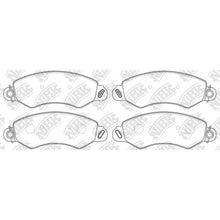 Load image into Gallery viewer, Front Brake Pads For SAIC NIBK PN0850