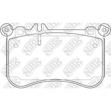 Load image into Gallery viewer, Front Brake Pads For Mercedes-Benz