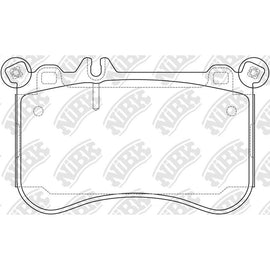 Front Brake Pads For Mercedes-Benz