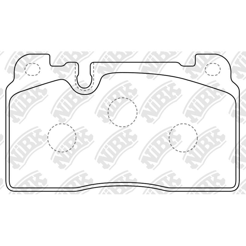 Front Brake Pads For Audi Porsche