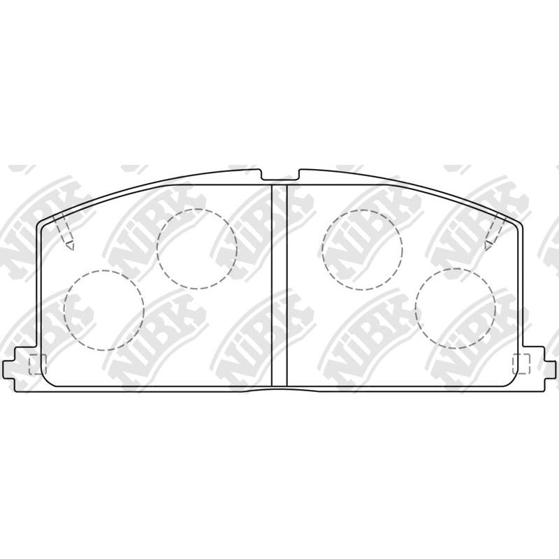 Front Brake Pads For Toyota