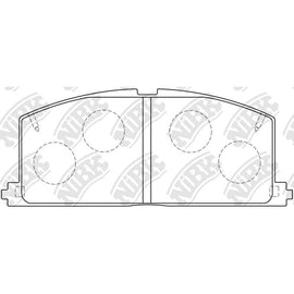 Front Brake Pads For Toyota