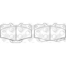 Load image into Gallery viewer, Front Brake Pads For Foton Toyota Volkswagen