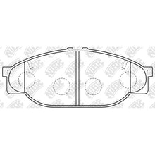 Load image into Gallery viewer, Front Brake Pads For Toyota Hiace Hilux