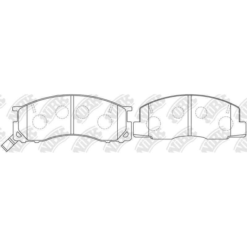 Front Brake Pads For Toyota