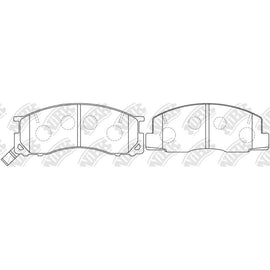 Front Brake Pads For Toyota