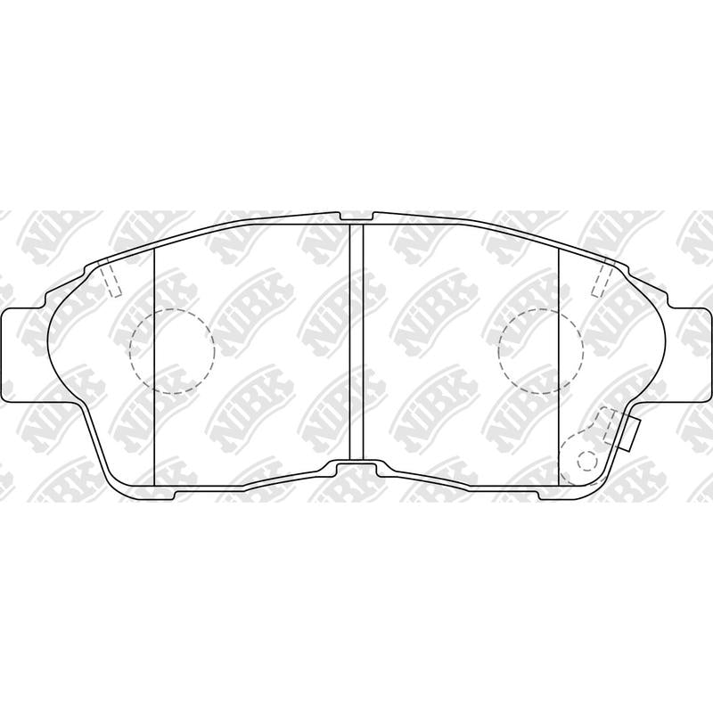 Front Brake Pads For Daihatsu Honda Toyota