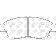 Load image into Gallery viewer, Front Brake Pads For Daihatsu Honda Toyota