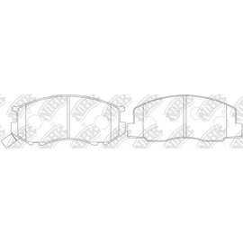 Front Brake Pads For Daihatsu Toyota