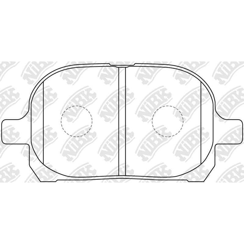 Front Brake Pads For Toyota Lexus Daihatsu