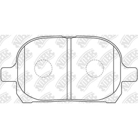 Front Brake Pads For Toyota Lexus Daihatsu
