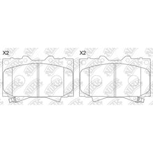 Load image into Gallery viewer, Front Brake Pads For Lexus Toyota