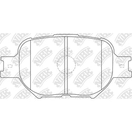 Front Brake Pads For Toyota