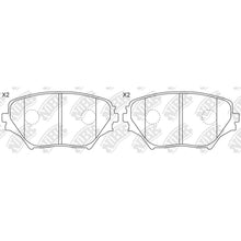 Load image into Gallery viewer, Front Brake Pads For Toyota RAV4