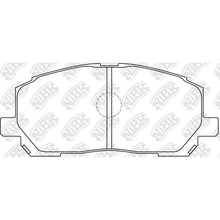 Load image into Gallery viewer, Front Brake Pads For Toyota Highlander Kluger NIBK PN1457
