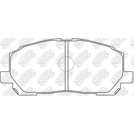 Front Brake Pads For Toyota Highlander Kluger NIBK PN1457