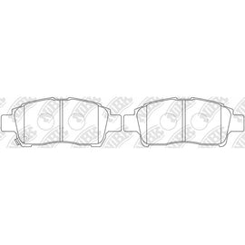 Front Brake Pads For Toyota NIBK PN1471