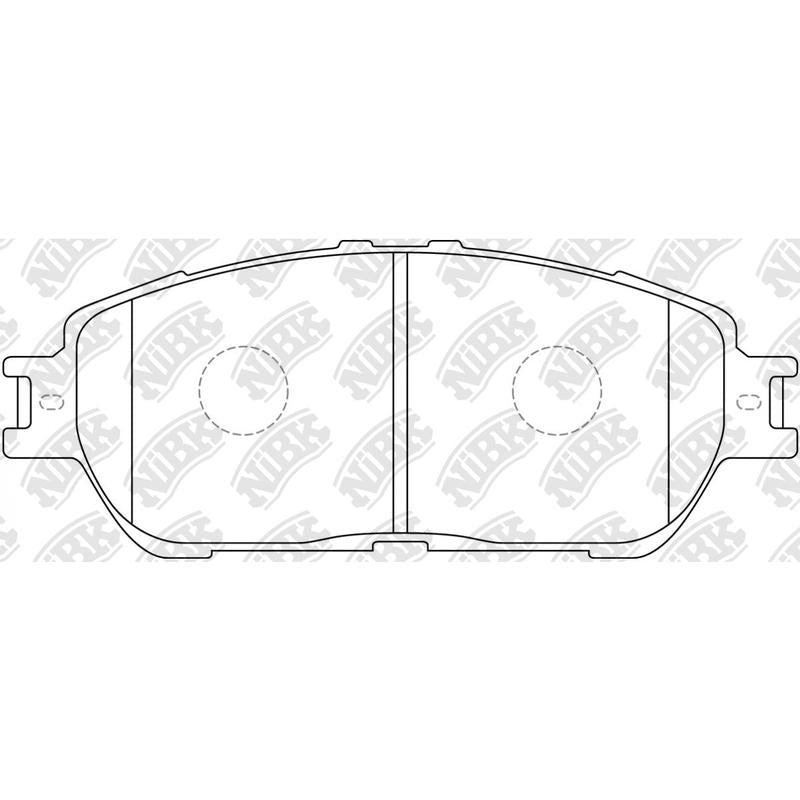 Front Brake Pads For Toyota Lexus - NIBK PN1480