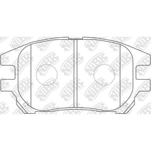 Load image into Gallery viewer, Front Brake Pads For Toyota Lexus - NIBK PN1481
