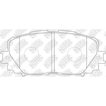 Load image into Gallery viewer, Front Brake Pads For Toyota Subaru Daihatsu NIBK PN1518