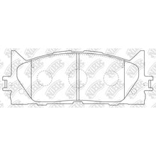 Load image into Gallery viewer, Front Brake Pads For Lexus Toyota Daihatsu NIBK PN1521