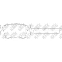 Load image into Gallery viewer, Rear Brake Pads For Lexus Toyota NIBK PN1522