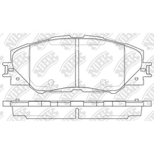 Load image into Gallery viewer, Front Brake Pads For Toyota NIBK PN1530