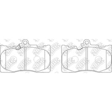 Load image into Gallery viewer, Front Brake Pads For Lexus Toyota NIBK PN1547