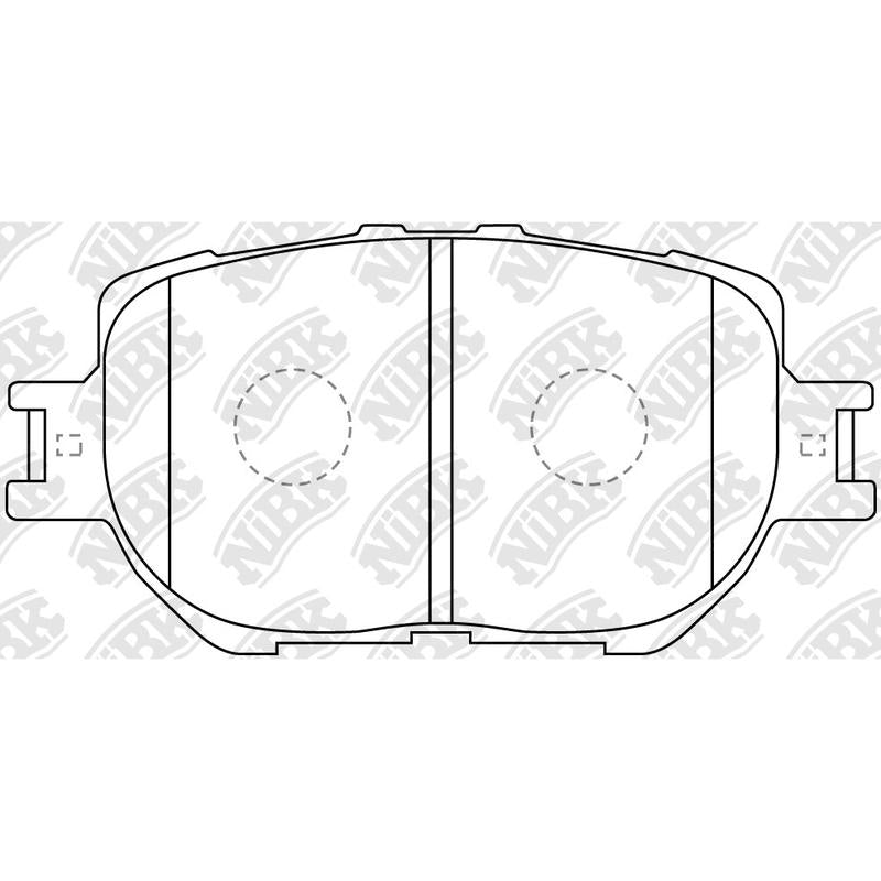 Front Brake Pads For Lexus Toyota