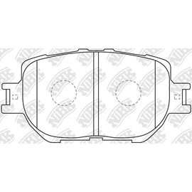 Front Brake Pads For Lexus Toyota