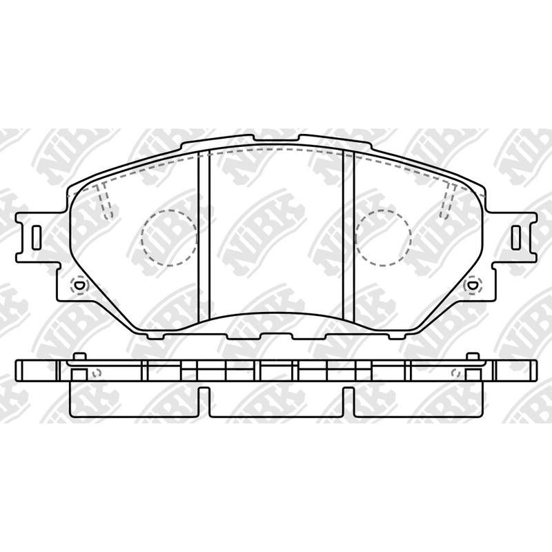 Front Brake Pads For Toyota Hilux Innova