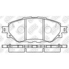 Load image into Gallery viewer, Front Brake Pads For Toyota Hilux Innova