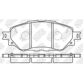 Front Brake Pads For Toyota Hilux Innova