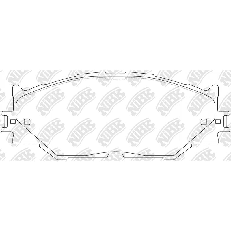 Front Brake Pads For Lexus NIBK PN1829