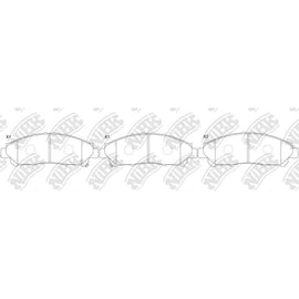 Front Brake Pads For Toyota