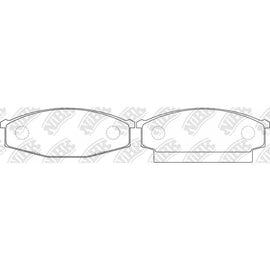 Front Brake Pads For Nissan Atlas
