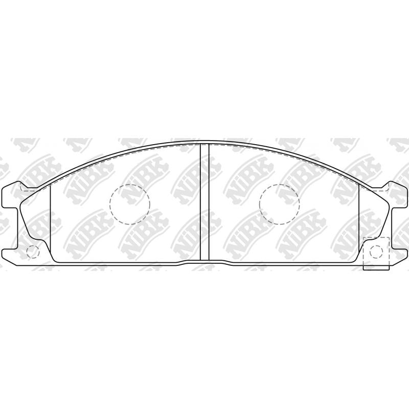 Front Brake Pads For Isuzu Nissan Subaru